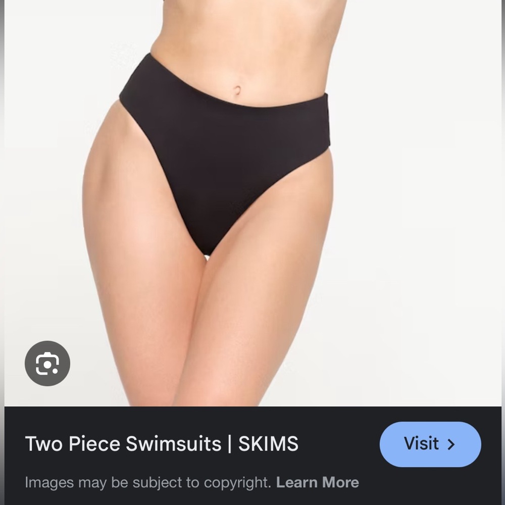 Skims swim high waisted bottoms